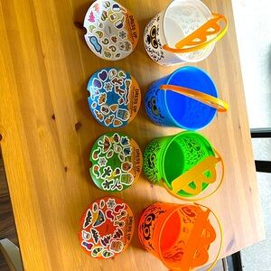 McDonald’s boo buckets 2024, complete with stickers